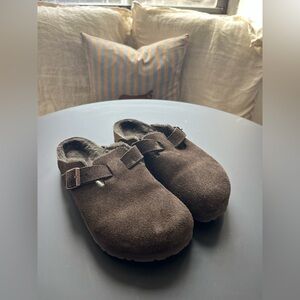 Birkenstock Boston Shearling
Suede Leather - Mocha 40